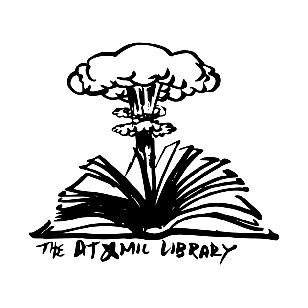 Atomic Library Exploding Book Logo by TheAtomicLibrary