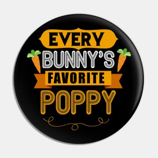 MENS EVERY BUNNYS FAVORITE POPPY SHIRT CUTE EASTER GIFT Pin