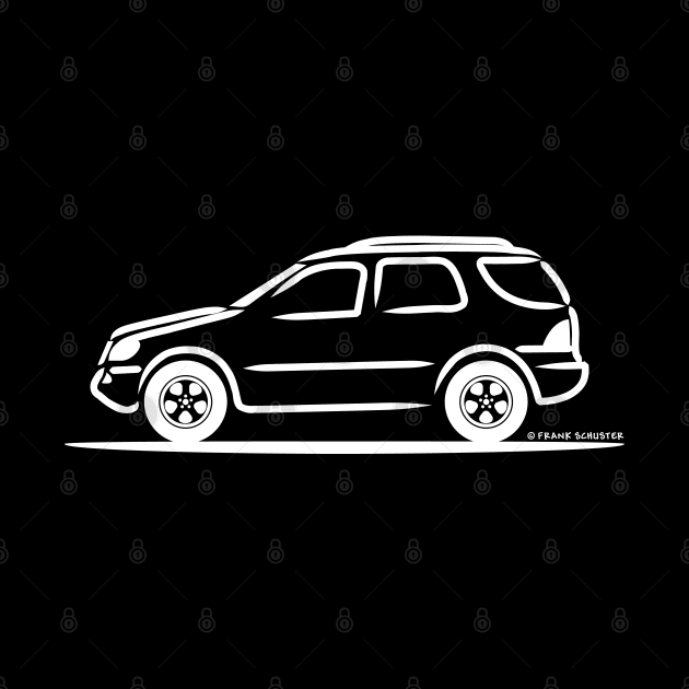 Mercedes Benz ML W163 Blk by PauHanaDesign