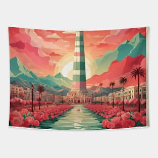 Argentina Valentine's Day Vintage Retro Tapestry