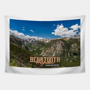 Beartooth Highway Wyoming and Montana Tapestry