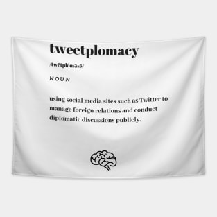 Funny Tweetplomacy Word Definition Dictionary Tapestry