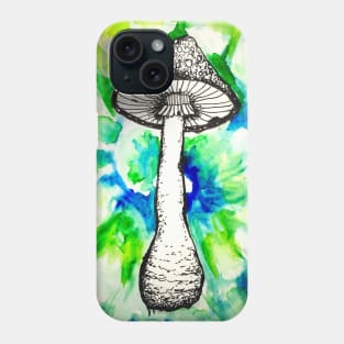 Watercolor Mushroom Phone Case