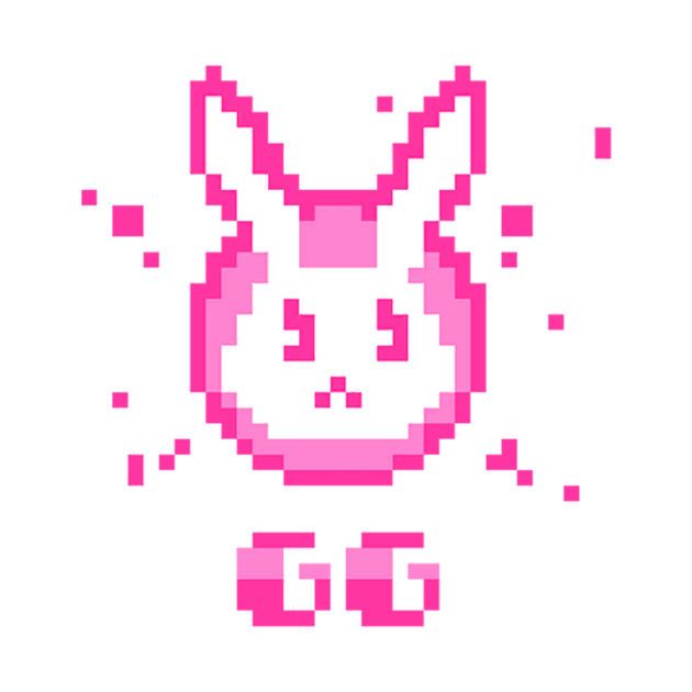 D.va Pixel Bunny by Genessis