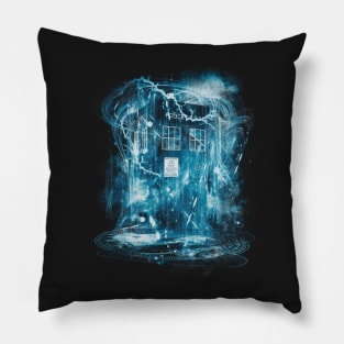 time and space storm Pillow