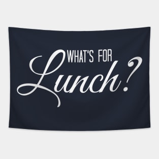 Whats for Lunch Funny Lunch Lady Quotes and Saying Tapestry