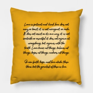 1 Corinthians 13 Love is Pillow