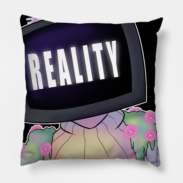 Reality Check Pillow by SedDoodle