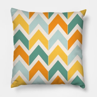 Citrus Chevrons Pillow