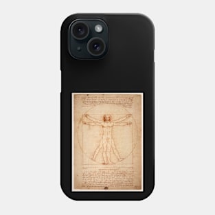 Vitruvian Man Phone Case