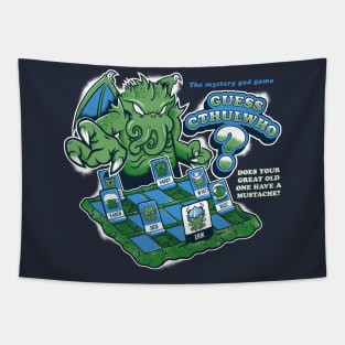 Guess Cthulwho? Cthulhu Board Game shirt Tapestry