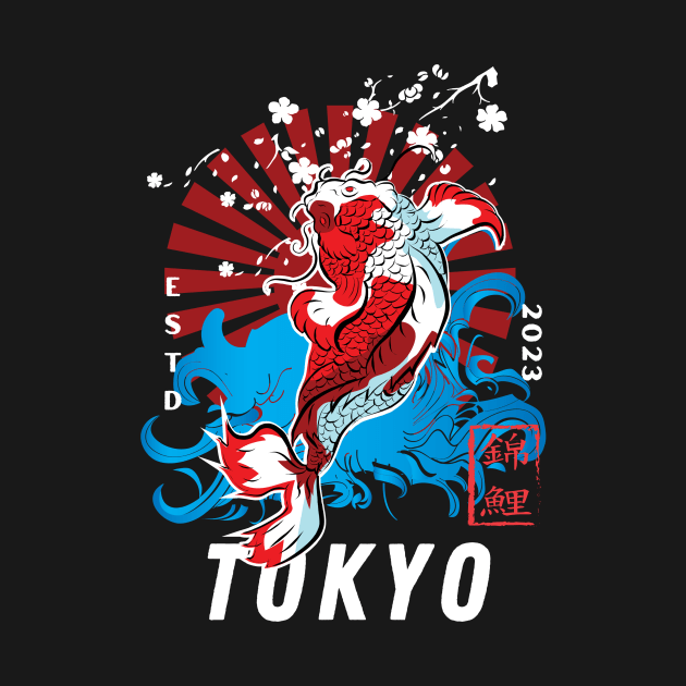 The Great tokyo japan by katsostore