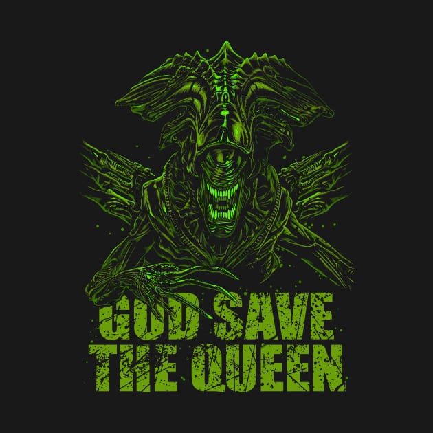 God save the queen by Roni Nucleart