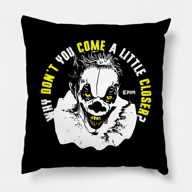 Monster, Zombie, Scary Creature, evil Pillow by ArtMofid