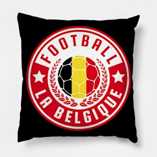 La Belgique Football Pillow