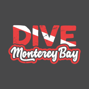 Scuba Diving T-Shirt Dive Monterey Bay Diver T-Shirt