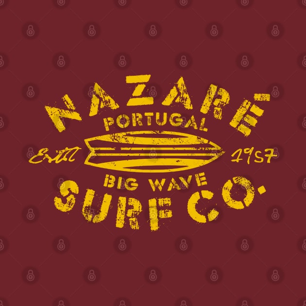 NAZARE BIG WAVE SURF CO. by LILNAYSHUNZ