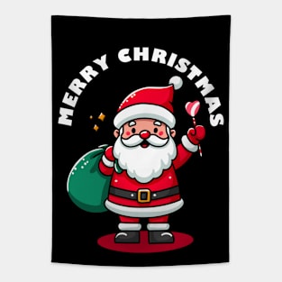 Cute Santa Claus Tapestry