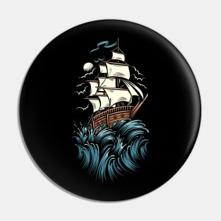 Sailor Gift Ship Sailing lover gift Pin