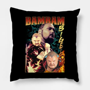 Bam Bam Bootleg Pillow