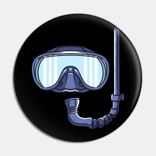 Snorkle Scuba Diving Diver Pin