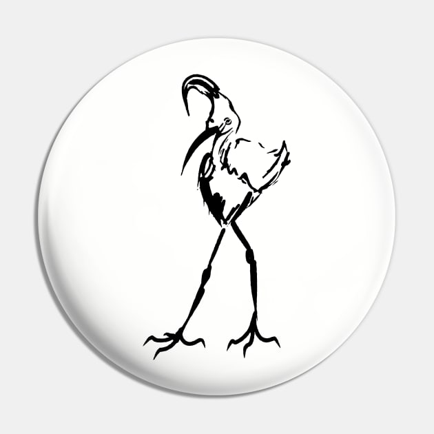 bird lovers gift Pin by barbasantara