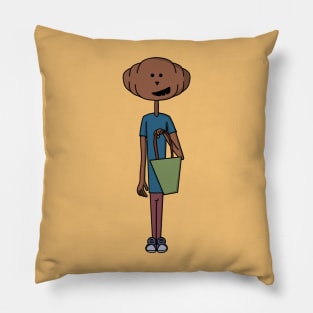 Halloween Trick or Treat Pumpkin Boy Pillow