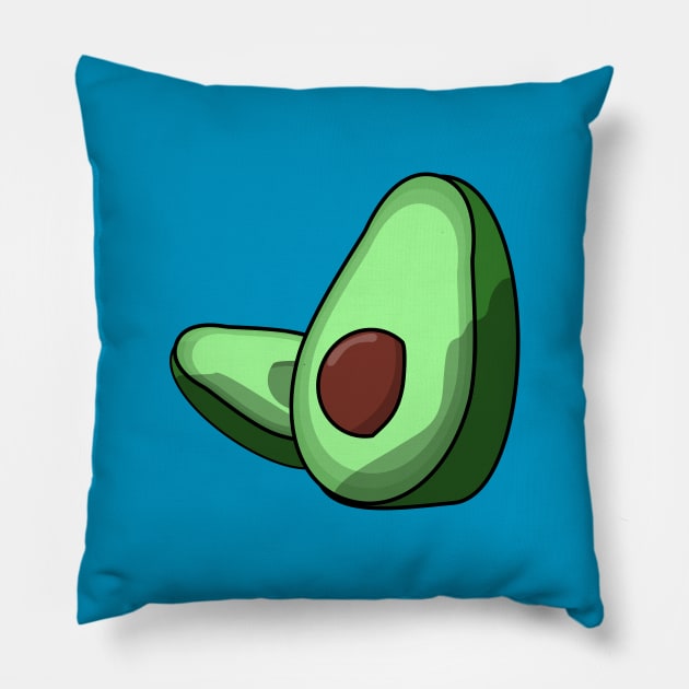 Avocado Pillow by Faishal Wira