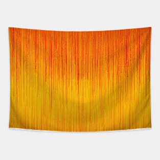 Orange And Yellow Abstract Paint Pattern Art Tapestry