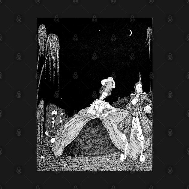 Riquet With a Tuft - Harry Clarke by forgottenbeauty