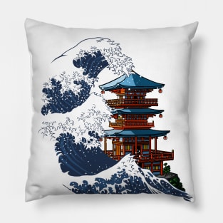 Temple wave Pillow