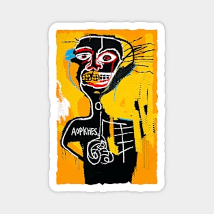 Basquiat art Magnet