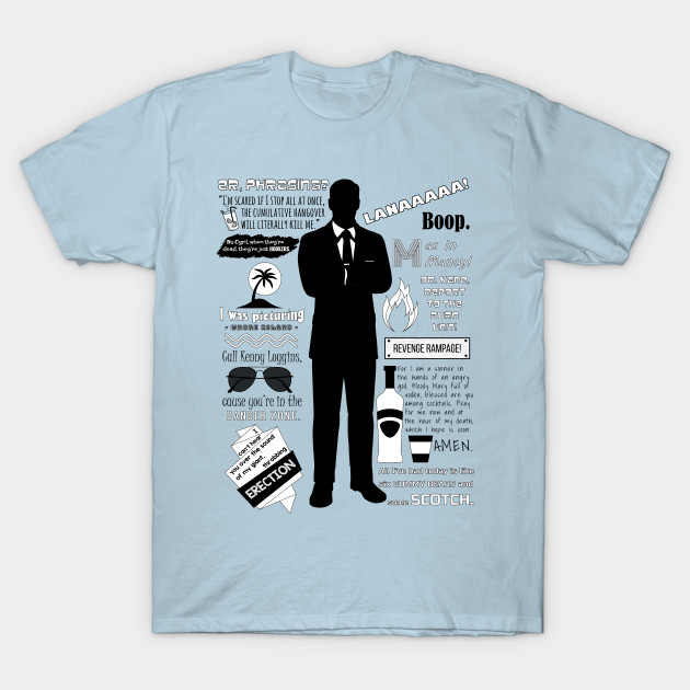 Sterling Archer Quotes - Archer - T-Shirt | TeePublic