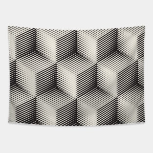 Cube pattern Tapestry