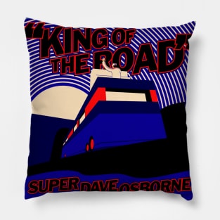 Comedy Legend Super Dave Osborne : King of The Road Pillow