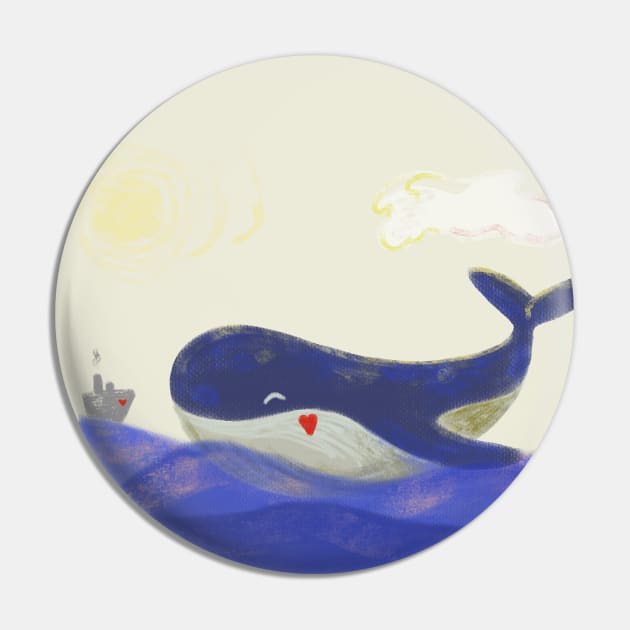 Whale Pin by Zjuka_draw