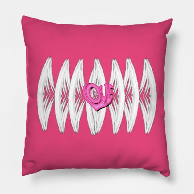 Love art Pillow by Dilhani