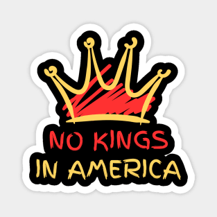 No-kings-in-america Magnet