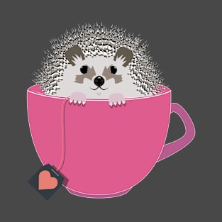 Valentine Hedgehog Cup T-Shirt