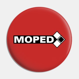 Moped Logo (3c) Pin