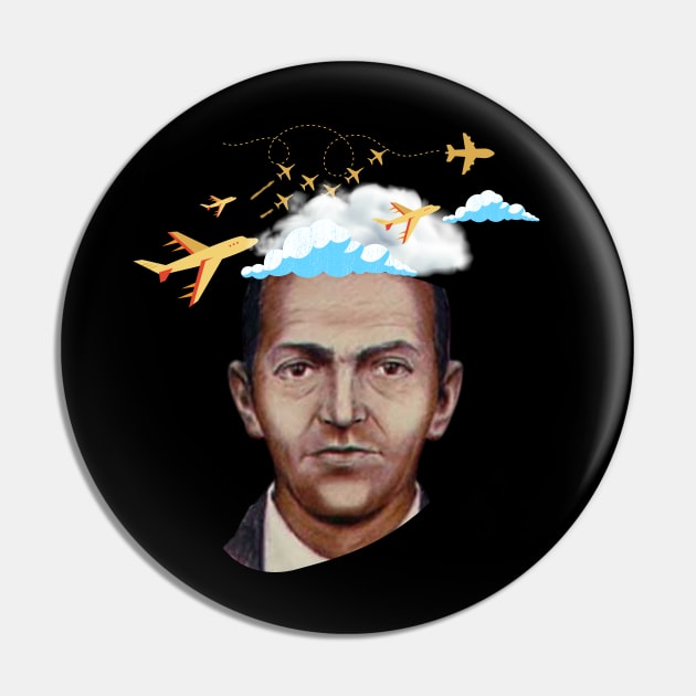 DB Cooper Pin by Museflash