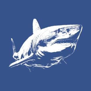 Shark Beach Lover Ocean Animal Design T-Shirt