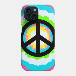 Peace v2 - Tie Dye Phone Case