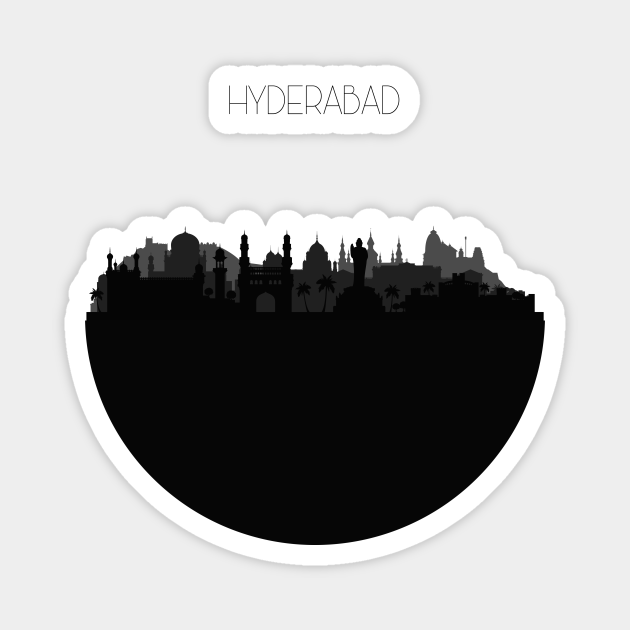 Hyderabad Skyline Hyderabad TeePublic