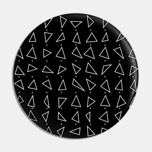 Random Triangle Pattern - lines Pin