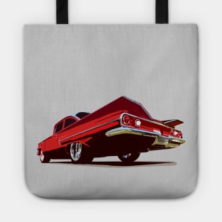 1960 Chevy Bel Air - color stylized Tote