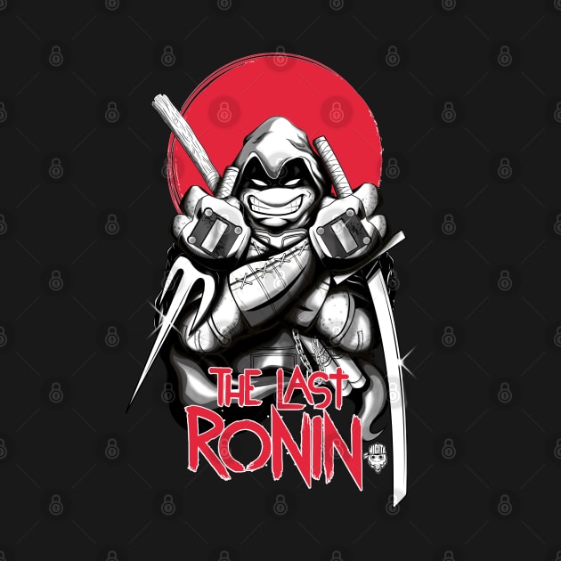 Turtle Last Ronin BWR by nicitadesigns