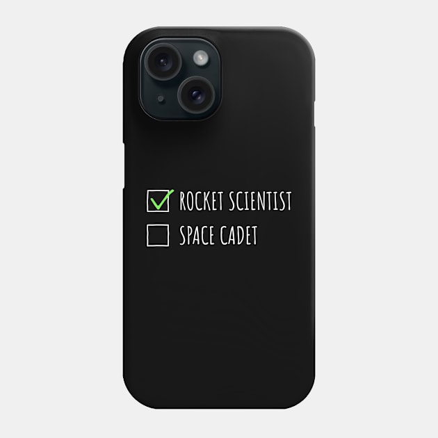 Rocket Scientist Phone Case by Wondrous Variety