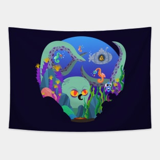 Underwater Adventure Tapestry