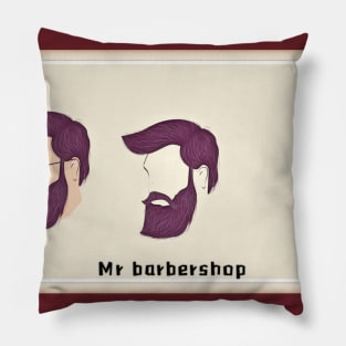 Mr Barbershop Pillow